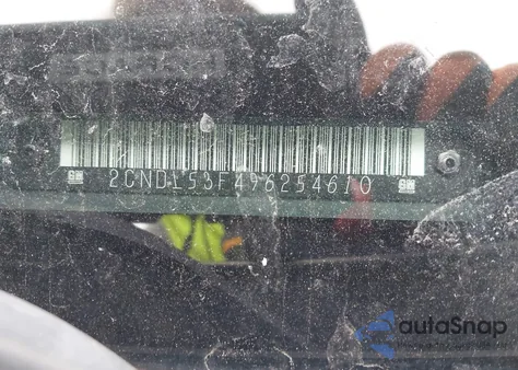 2009 Chevrolet Equinox Lt from USA, damaged, VIN 2CNDL53F496254610